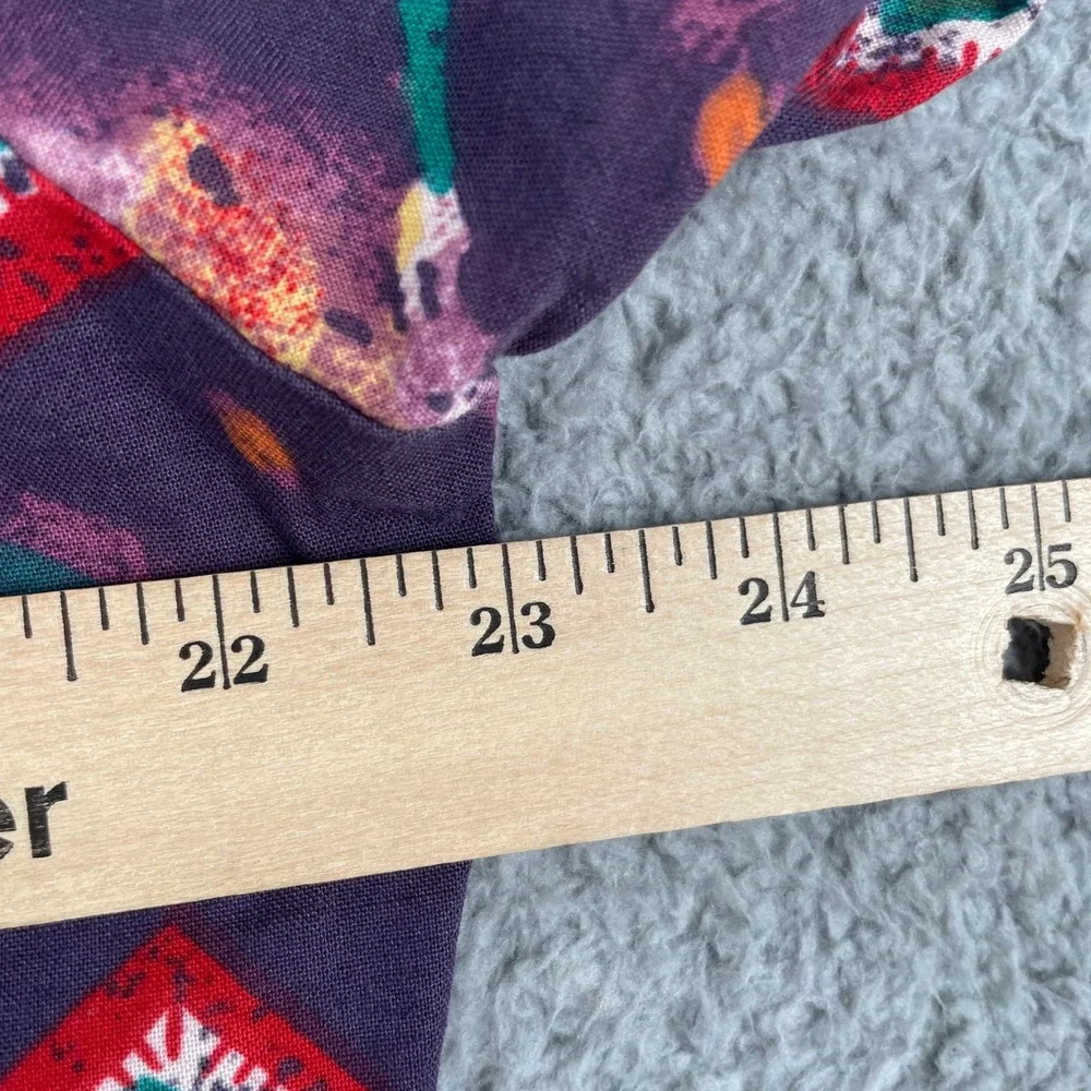 Panhandle Slim Shirt Mens 15.5/32 Purple Long Sleeve Button Down Western USA‎